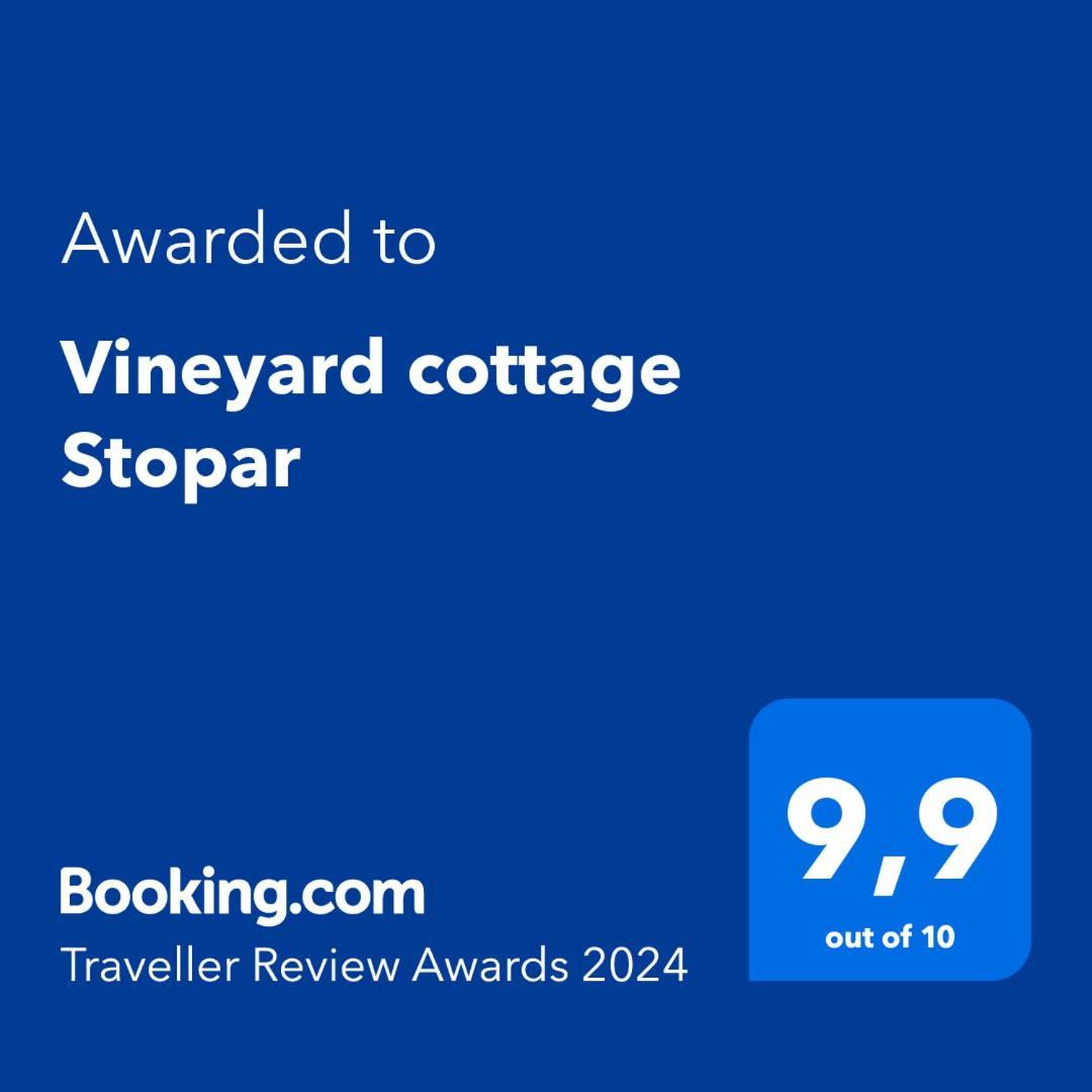 Vineyard Cottage Stopar Straza Bagian luar foto